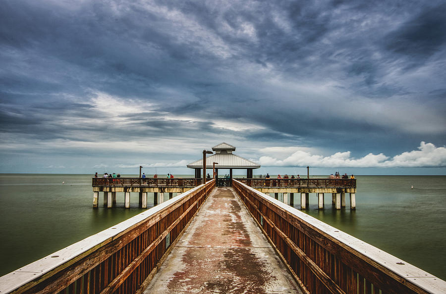 Fort Myers Pier #1 Photograph by Bill Frische