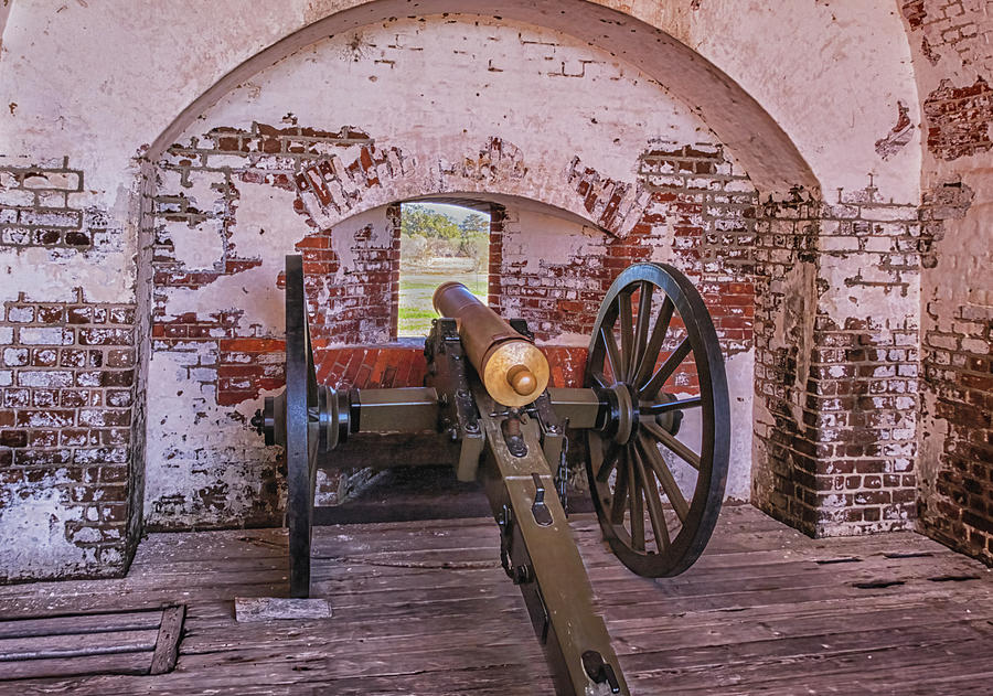 Fort Pulaski Cannon #1 Photograph by Tom Singleton