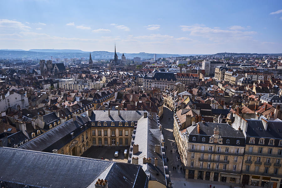 France, Burgundy, Côte-dOr, Dijon, cityscape #1 Photograph by Tuul & Bruno Morandi