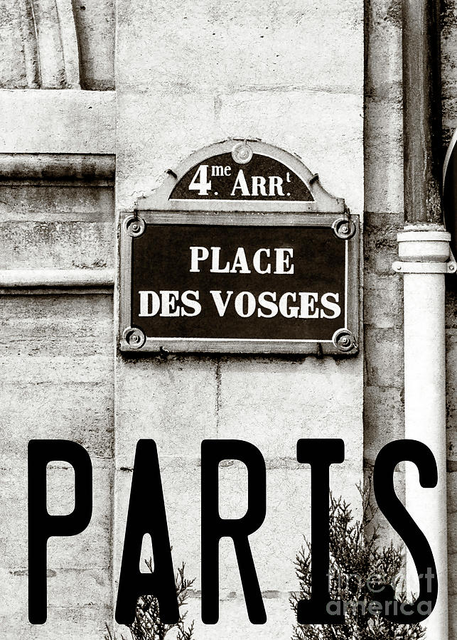 France, Paris, the Place Des Voges #2 Photograph by John Seaton Callahan