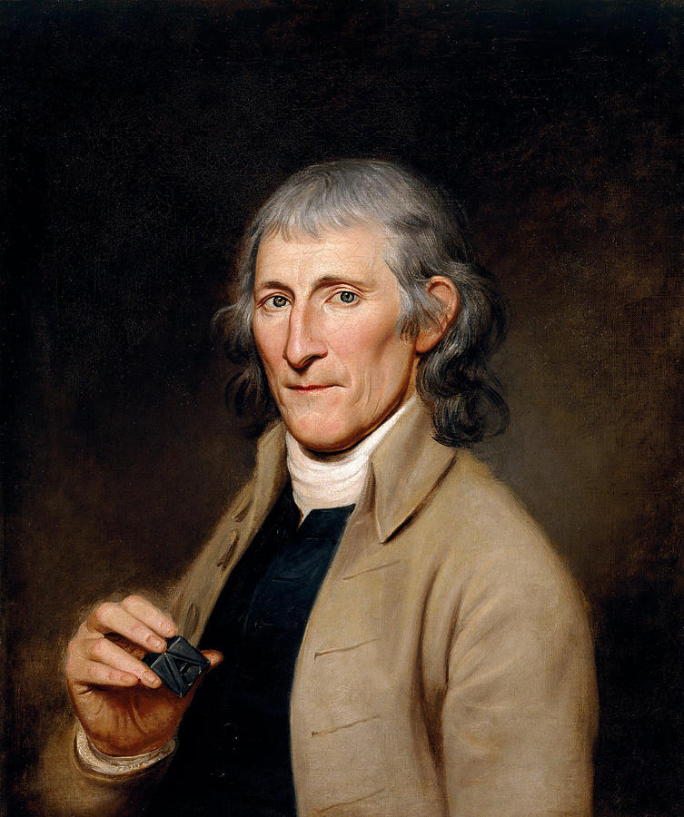 Charles Willson Peale Painting - Francis Bailey  #1 by Charles Willson Peale
