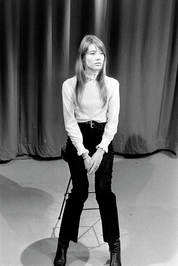 News Photograph - Francoise Hardy #1 by Pierre Roussel