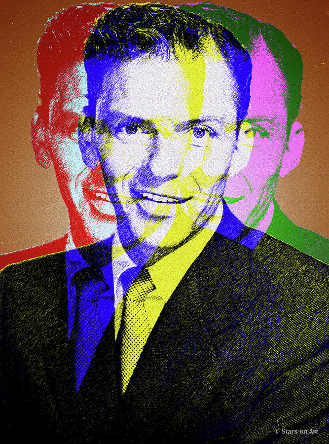 Frank Sinatra Digital Art - Frank Sinatra #1 by Movie World Posters