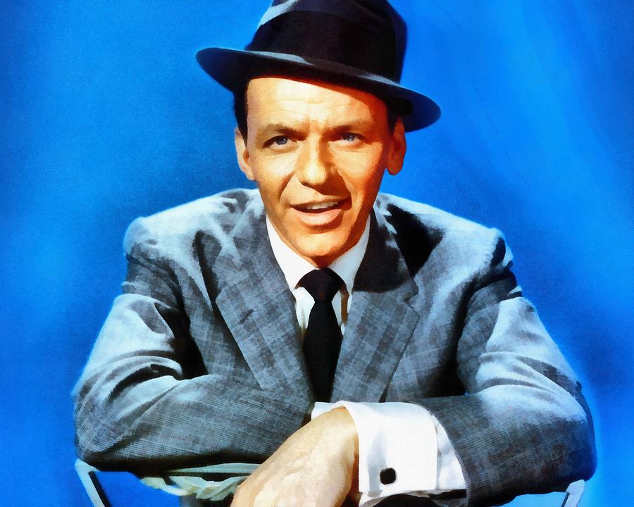 Frank Sinatra Digital Art by Whitfield Kingman | Fine Art America