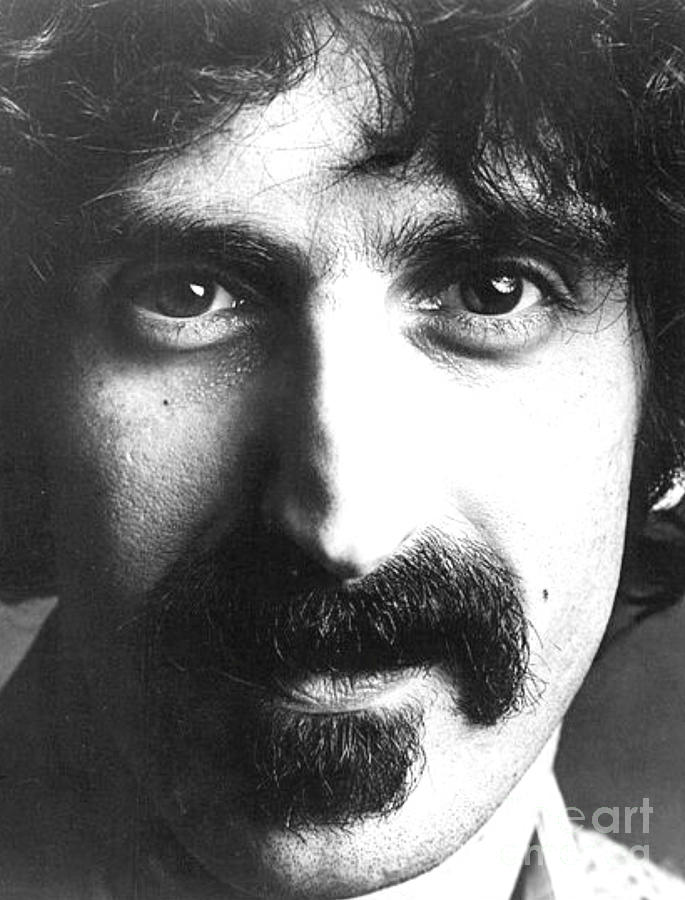 Frank Zappa 1973 #1 Digital Art by Diane Hocker - Pixels