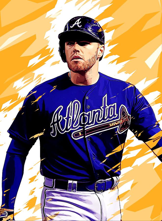 Freddie Freeman Digital Art By Piero Torres