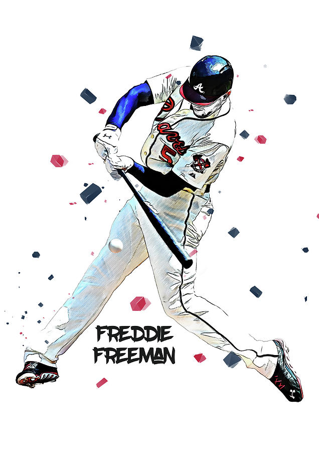 Freddie Freeman Digital Art By Smh Yrdbk Fine Art America