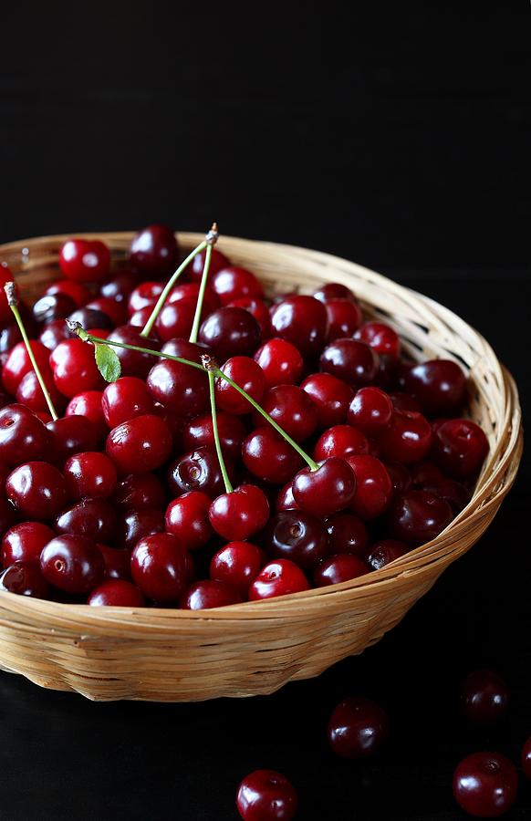 Fresh Cherries #1 Photograph by Pastry and Food Photography