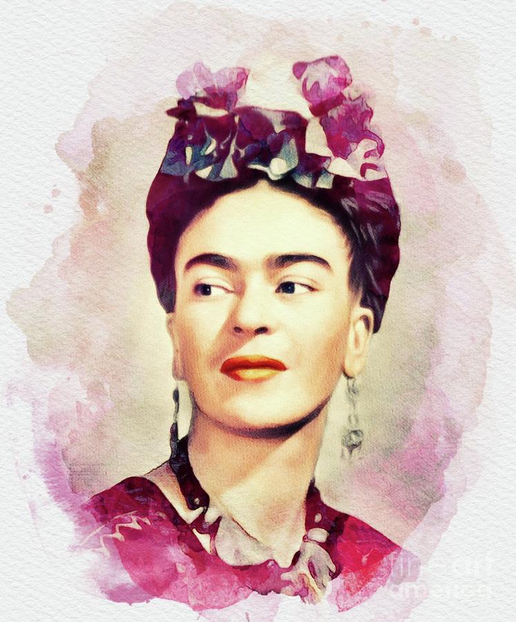 Frida Kahlo, Artist Painting by Esoterica Art Agency - Fine Art America