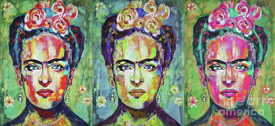 Frida Kahlo #1 Painting by Kathleen Artist PRO