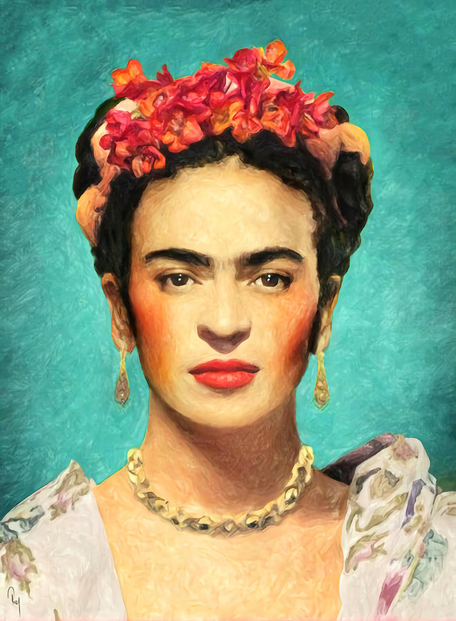 Frida Kahlo #1 Painting by Maca Puth - Pixels