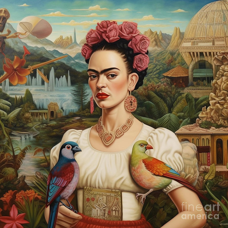 frida kahlo UTOPIA land hyper realistic stunnin by Asar Studios ...