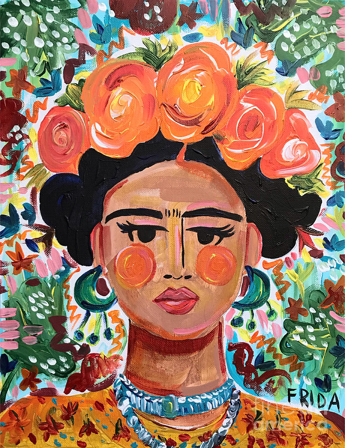 Frida Painting by Kelly Allard - Fine Art America