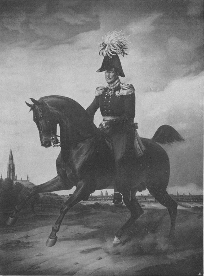 Friedrich Wilhelm I II zu Pferde Painting by Franz Kruger | Fine Art ...