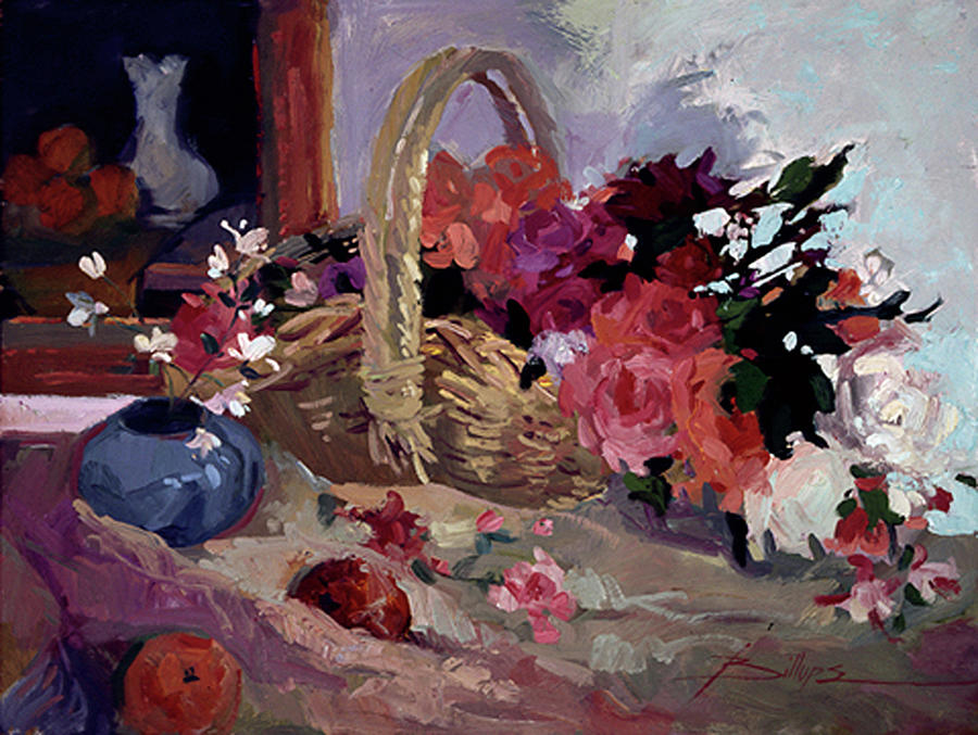 From the Garden Painting by Elizabeth - Betty Jean Billups