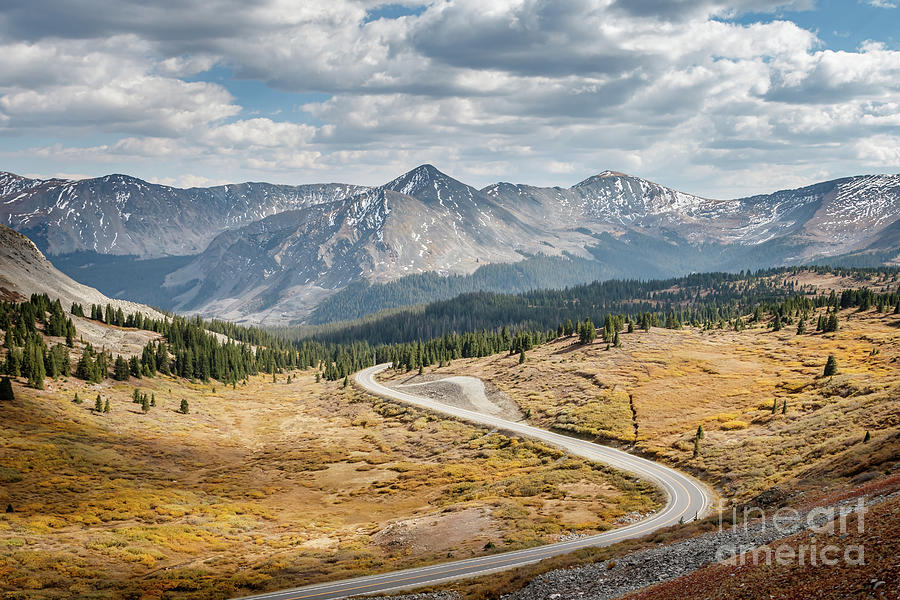 From The Top Of Cottonwood Pass, Colorado, Usa Photograph