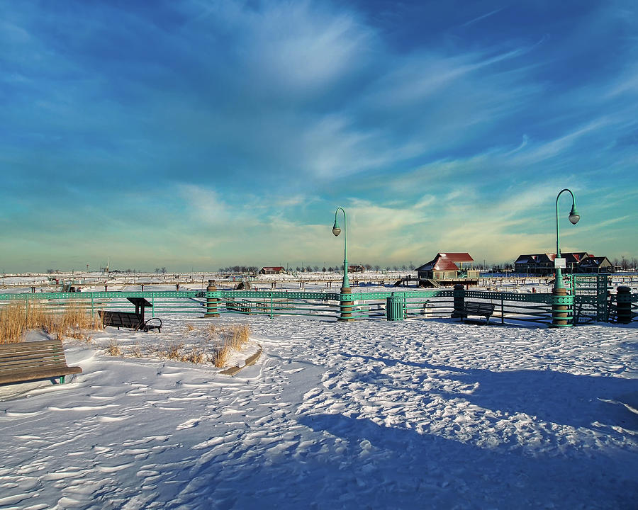 Frozen Lake Michigan #1 Photograph by Scott Olsen