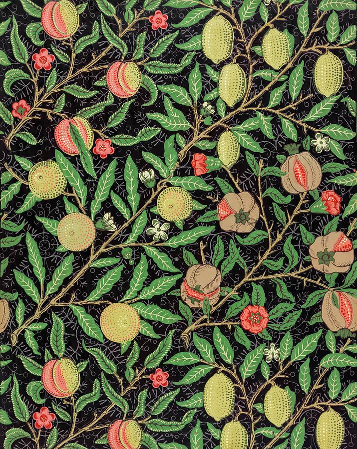 William Morris Painting - Fruit pattern #1 by William Morris