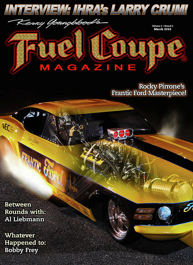 Fuel Coupe Magazine #1 Pyrography by Kenny Youngblood