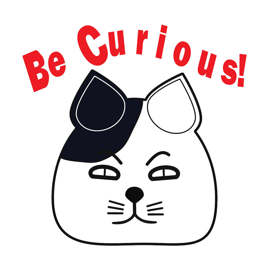 Funny Cat Be Curious #2 Digital Art by Bob Pardue