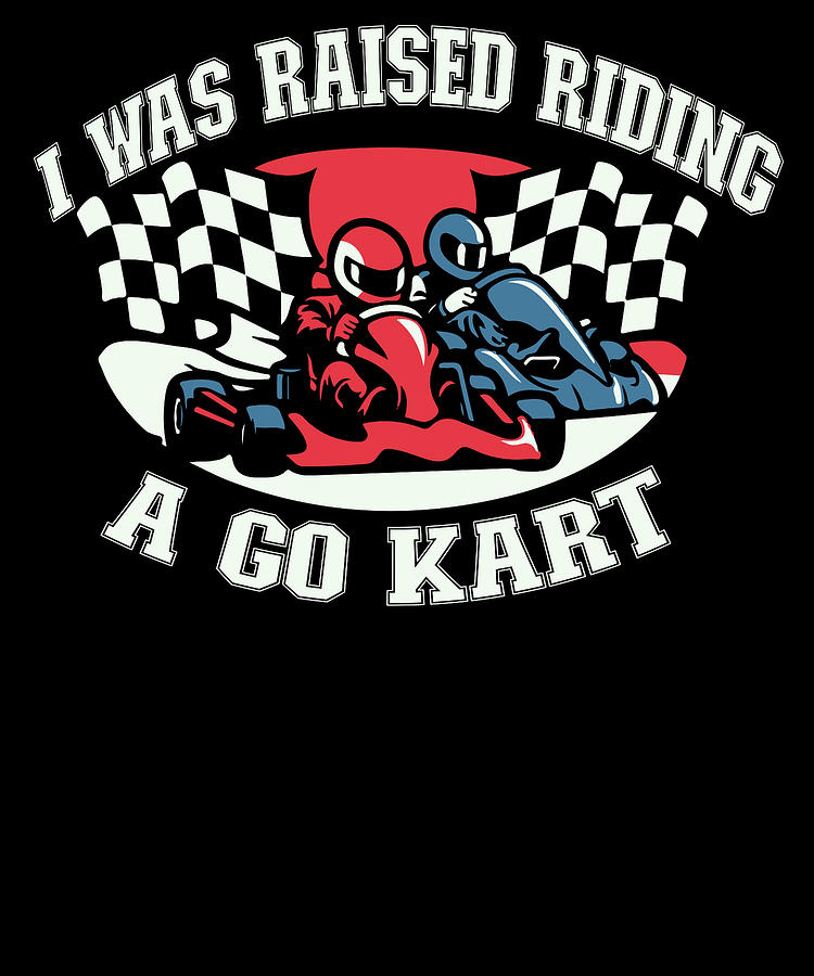 Funny Karting Racer - Race Go Kart Digital Art by Crazy Squirrel - Fine ...