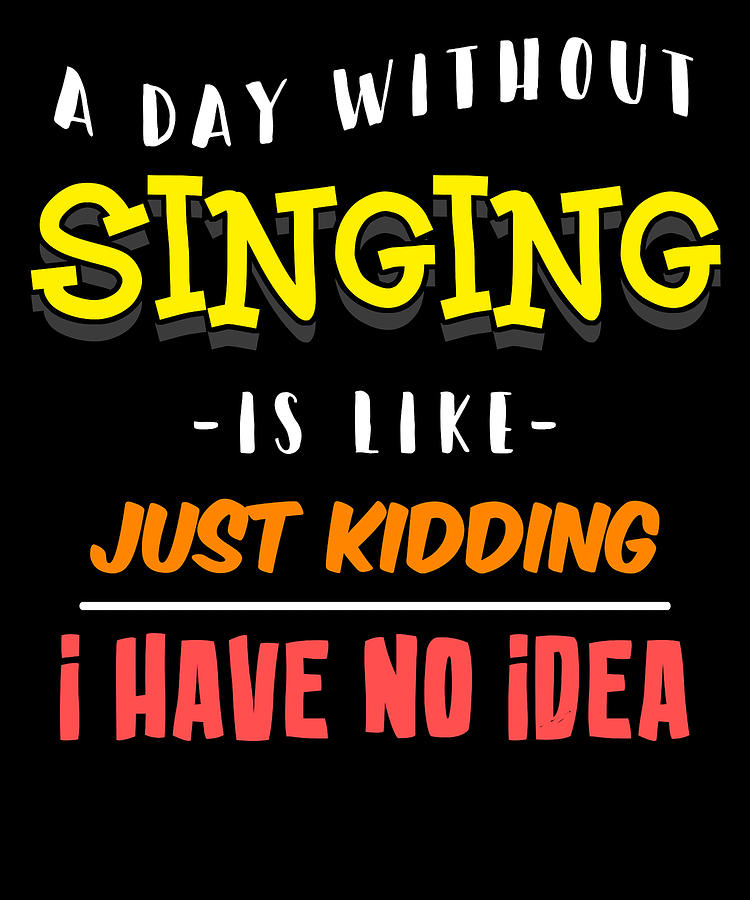 Funny Singing Singer Karaoke Digital Art by Michael S - Pixels