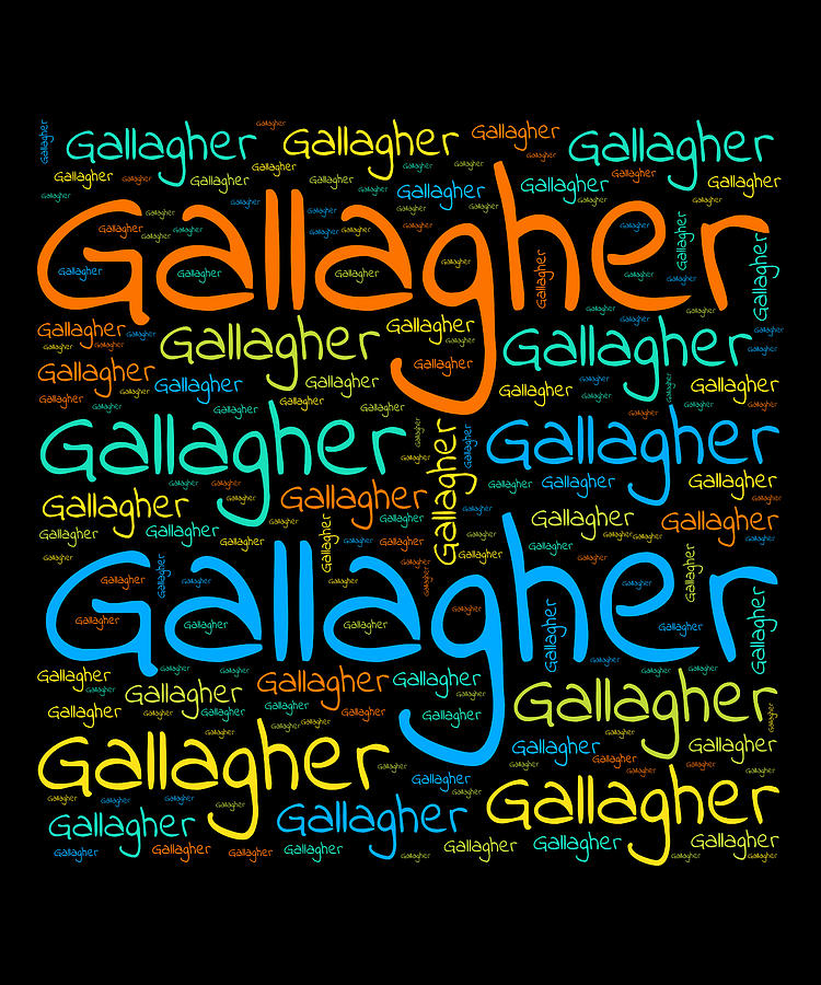 Gallagher, Names Without Frontiers. Digital Art by Vidddie Publyshd ...