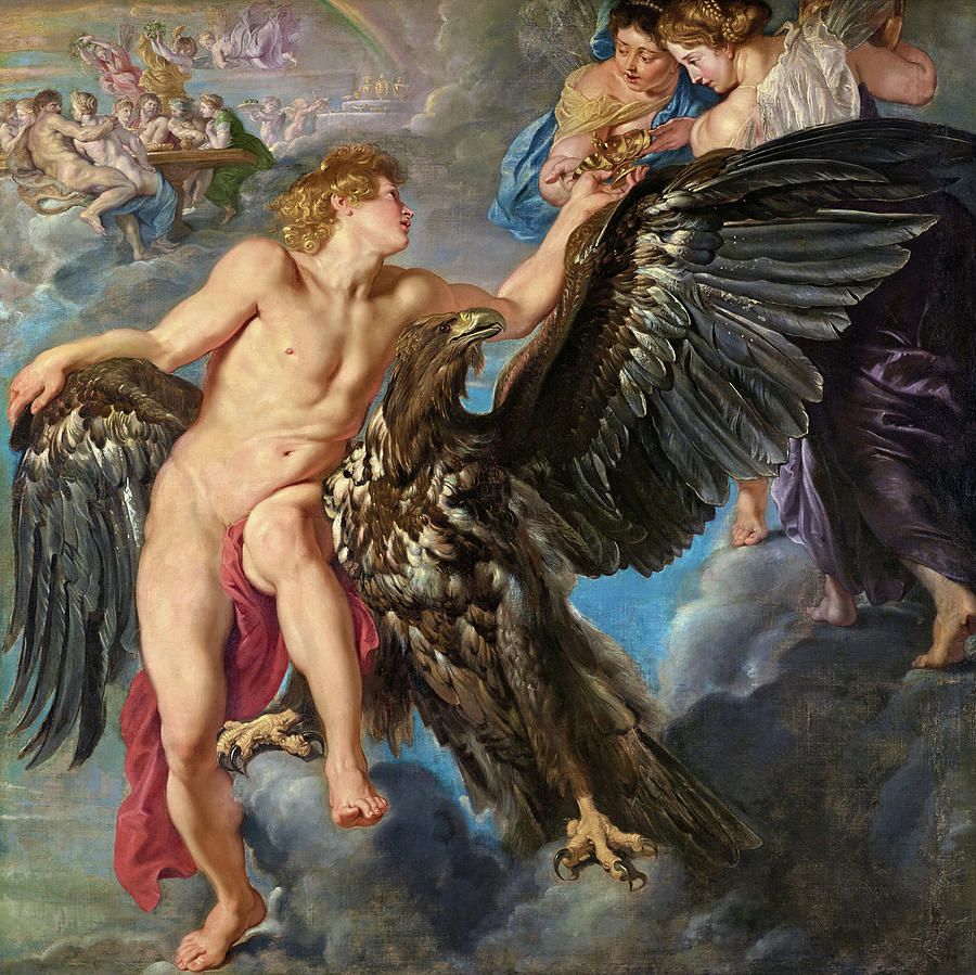 Peter Paul Rubens Painting - Ganymede #1 by Peter Paul Rubens