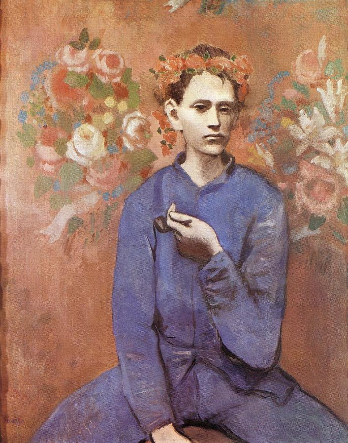Garcon a la pipe - 1905 Painting by Pablo Picasso - Fine Art America
