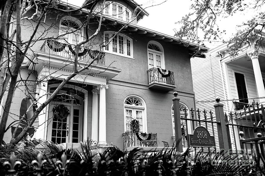 Garden District Living New Orleans #1 Photograph by John Rizzuto
