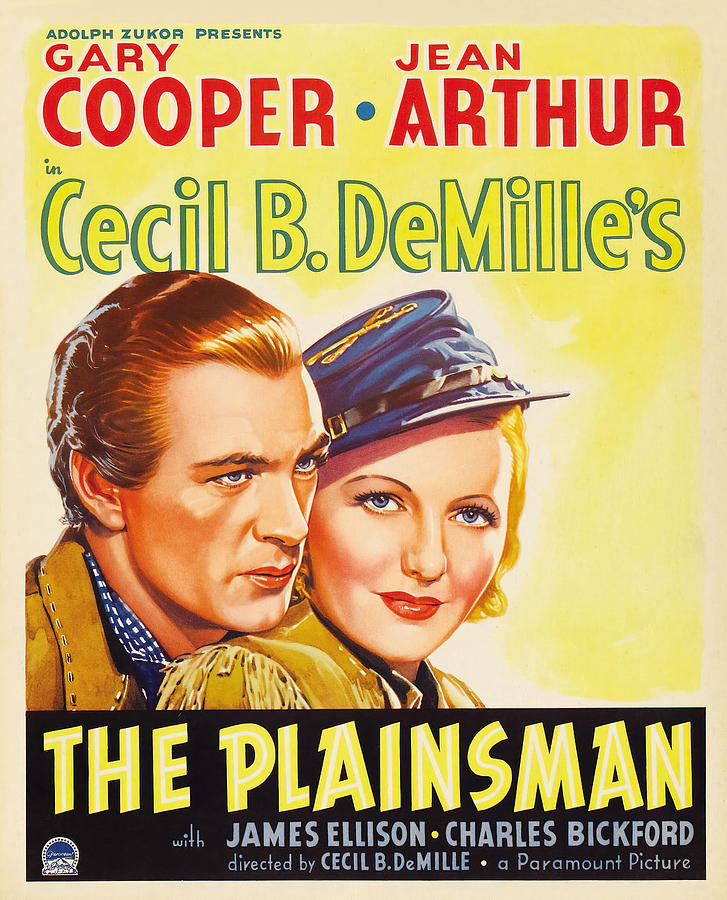 GARY COOPER and JEAN ARTHUR in THE PLAINSMAN -1936-, directed by CECIL B DEMILLE. #1 Photograph by Album