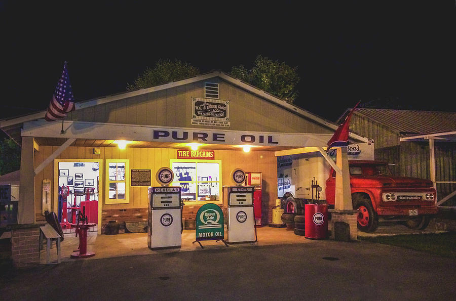 Gas station Wilson County TN Fair Photograph by Beverly Evans Fine