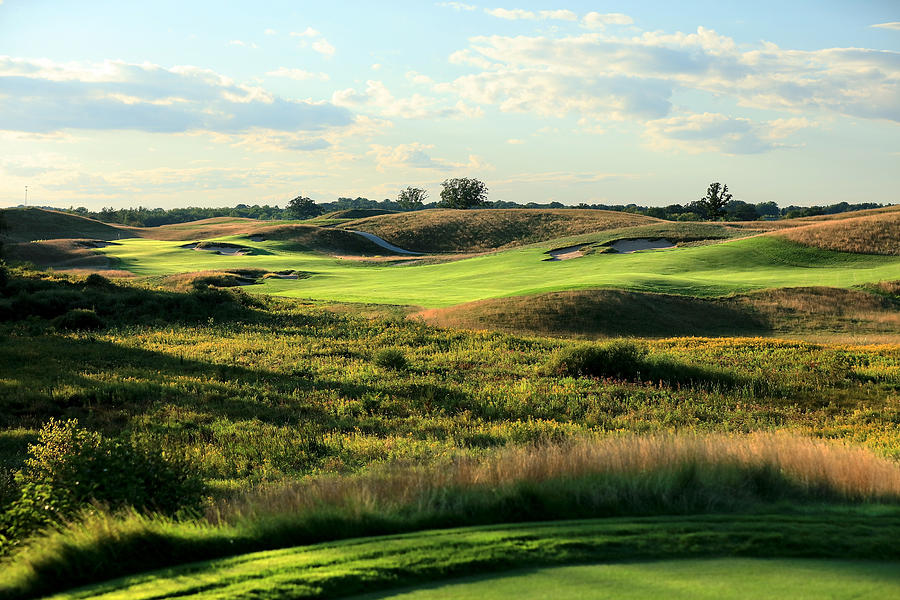General Views of Erin Hills Golf Course venue for 2017 US Open Championship #1 Photograph by David Cannon