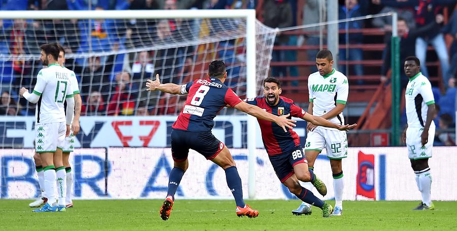 Genoa CFC v US Sassuolo Calcio - Serie A #1 Photograph by Getty Images
