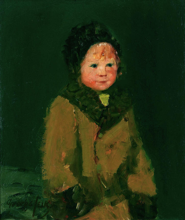 George Luks 1867 1933 Rosie1919 Painting by Artistic Rifki - Fine Art ...