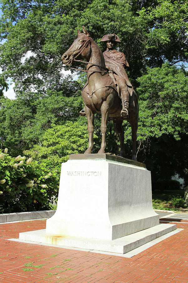 George Washington Statue, Morristown, New Jersey State Photograph By 