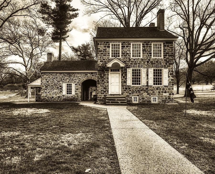 George Washingtons Valley Forge Headquarters #1 Photograph by Mountain Dreams