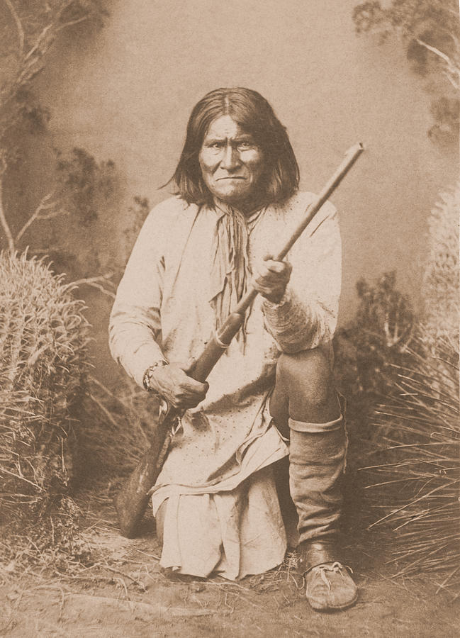 Geronimo - Sepia #2 Photograph by David Hinds