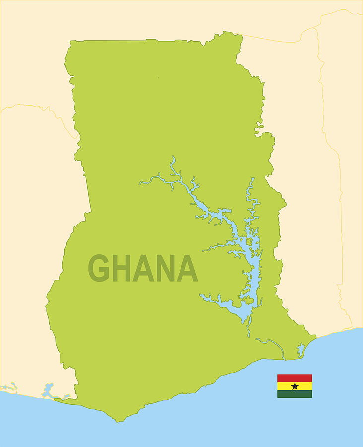 Ghana #1 Drawing by Kosmozoo