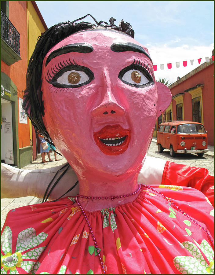 Giant Calenda Figure Oaxaca Mexico #1 Photograph by Lorena Cassady