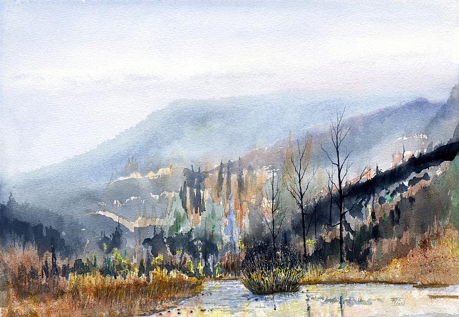 Gila Downstream #1 Painting by John Glass