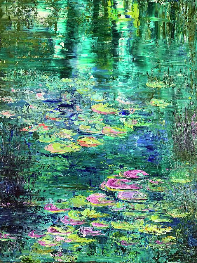 Giverny #1 Painting by Maria-Victoria Checa