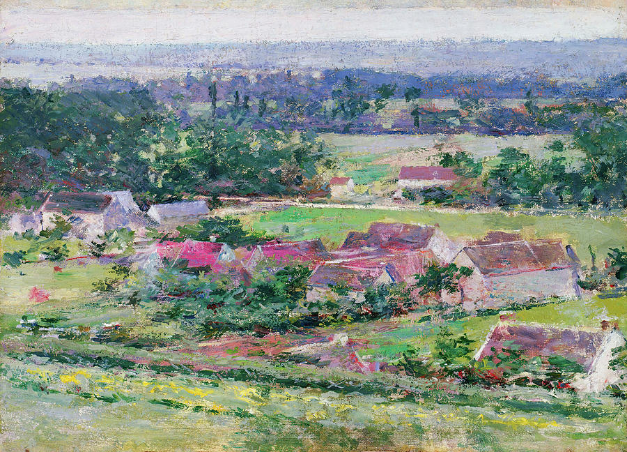 Theodore Robinson Painting - Giverny  #1 by Theodore Robinson