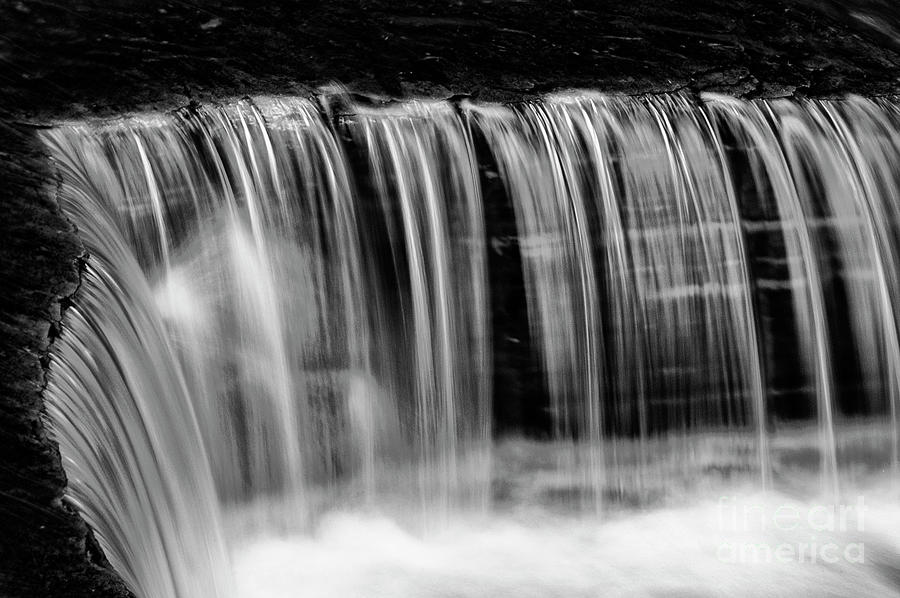 Glen Creek Falls Detail 2 Photograph by Bob Phillips