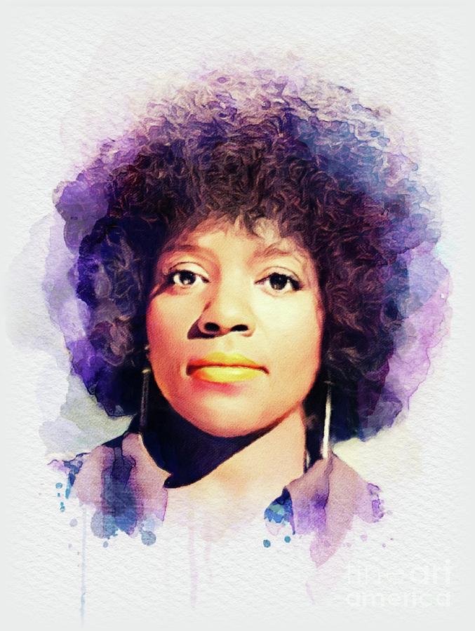 Gloria Gaynor, Music Legend #1 Painting by Esoterica Art Agency