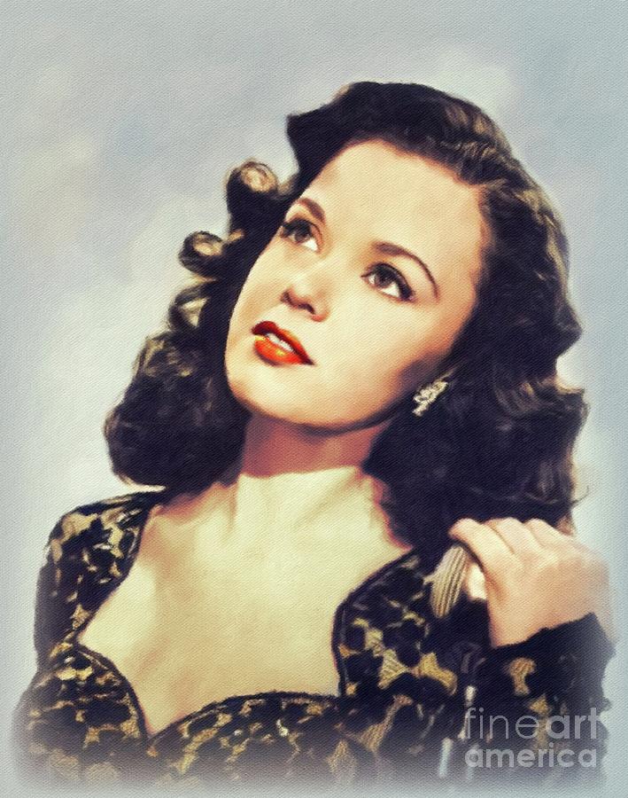 Gloria Jean, Vintage Actress #1 Painting by Esoterica Art Agency