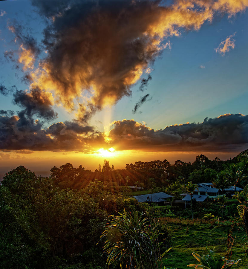 Glorious Hawaiian Sunrise #1 Photograph by Heidi Fickinger
