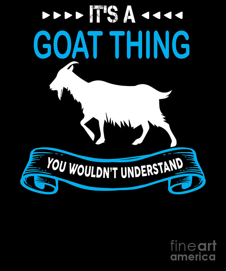 Goat Digital Art - Goat Farmer Farm Goat Lover Gift #1 by RaphaelArtDesign