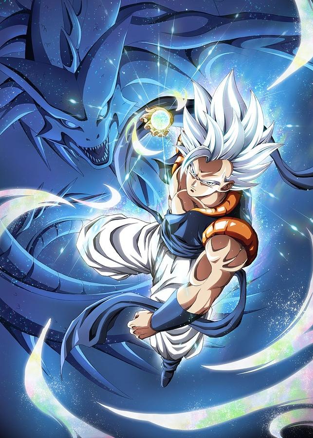 Gogeta Super Saiyan Blue, Dragon Ball Super  Dragon ball art goku, Anime  dragon ball goku, Dragon ball super artwork