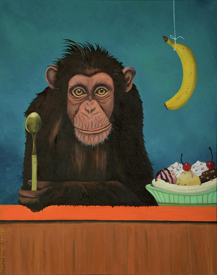 Going Bananas #1 Painting by Leah Saulnier The Painting Maniac
